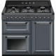 SMEG Cocina horno eléctrico  TR103GR. Más de 4 zonas. Silver Zona Gigante